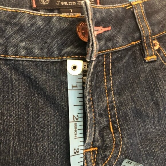 NWOT Volcom  Skinny Jean Regular Wash Boot Cut Ladies 7 - Picture 7 of 10